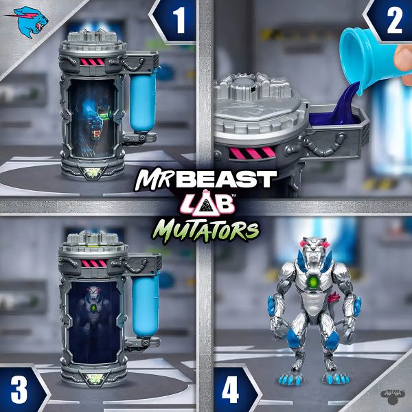 Mr. Beast Lab Mutators Crea Tu Bestia 24720