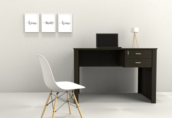 Tables Escritorio 1.36mt 3025 Color Wengue Habano