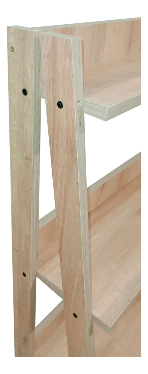 D_658996-MLA81127436488_122024-F.jpg Torre Organizadora Con 3 Estantes Biblioteca 60 X 90 Cm Color Roble Miel