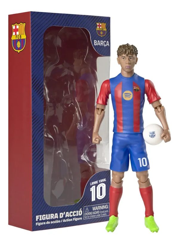 Sockers Muñeco Lamine Yamal Figura Acción 20cm Futbol Oficia