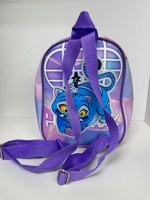 Mochila Infantil Jardin Escolar Guerreras K-pop Eco Cuero