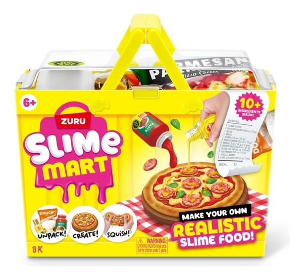 Zuru Slime Mart Kit De Pizza 10+ Ingredientes