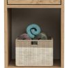 Mueble De Baño Tolva Alacena Colgante Organizador 2 Puertas Delos Color Roble Kendal Natural