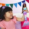 Barbie Muñeca De Sirena Con Cola Iluminada Mattel Hdj37