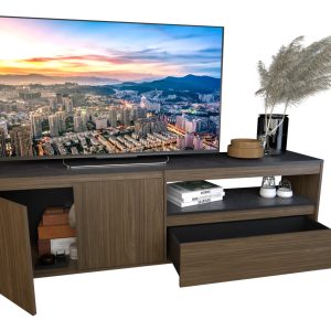 Rack Bahiut Para Tv 2 Puertas, 1 Cajon. Cod. 4028 Tables