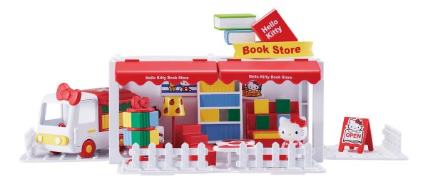 D_783405-MLA87200578293_072025-F.jpg Hello Kitty Playset 40cm Creative Designer Series Libreria H
