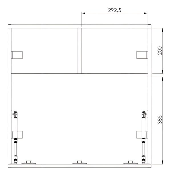Escritorio Habitacion Oficina Juvenil Hogar Flotante Plegable Espacio Reducido Moderno Blanco Eco063 Dielfe