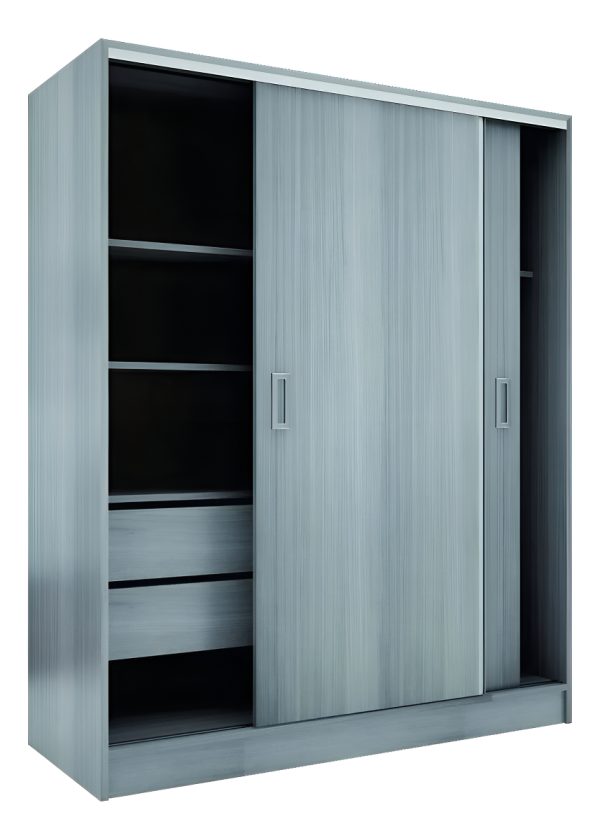 D_819216-MLA95638214306_102025-F.jpg Placard Orlandi Suave 1.38 Color Jacarandá De Mdp Con 2 Puertas Corredizas