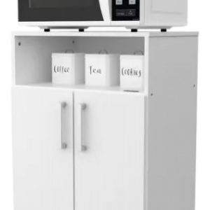 Mueble Alacena Doble Puerta Despensa Bajo Dielfe Calidad Color Blanco