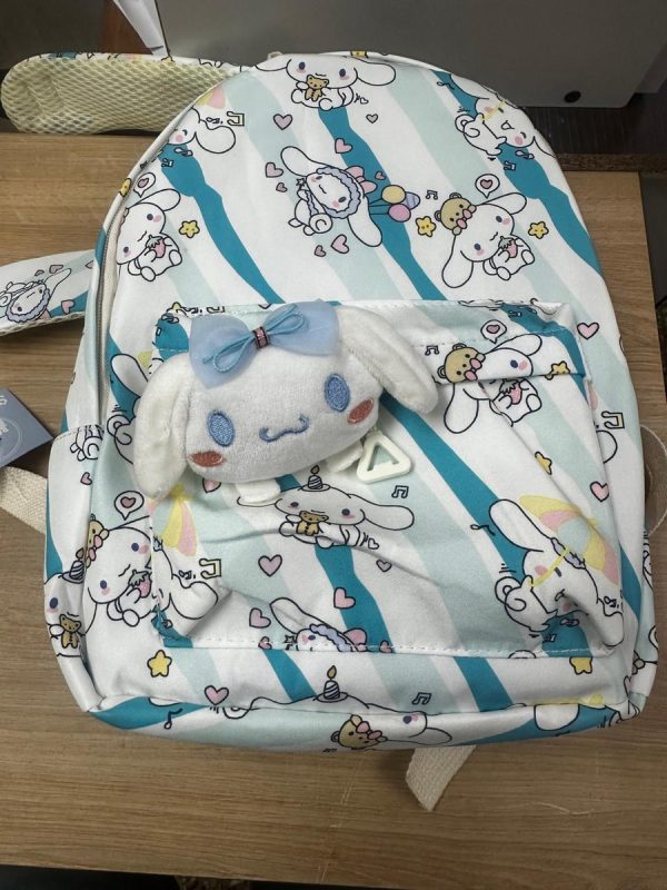 Mochila Kuromi My Melody Cinnamorrol Sanrio Escolar Niña