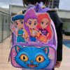 Mochila Infantil Jardin Escolar Guerreras K-pop Eco Cuero