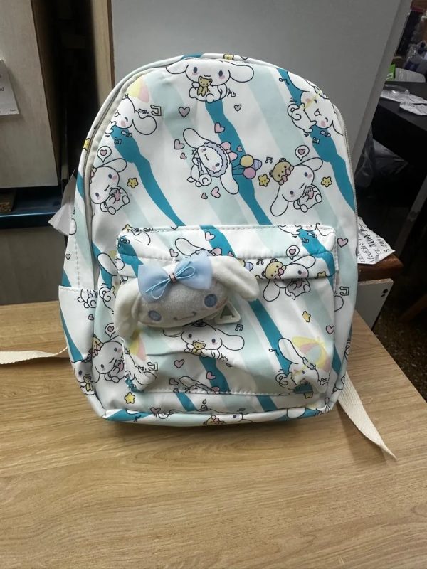 Mochila Kuromi My Melody Cinnamorrol Sanrio Escolar Niña