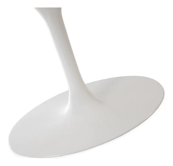 D_879181-MLA86522435198_062025-F.jpg Mesa De Comedor Redonda Tulipa, Saarinen, Cubierta De 90 Cm, Color Blanco