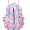 Mochila Chimola Carro 18 Pulgadas My Friends Strawberry Sky Floreado