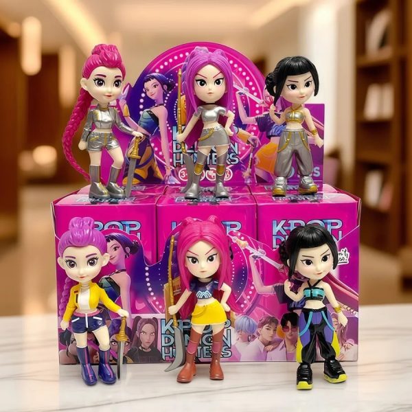 Muñeca De Figura De Kpop Demon Hunters (rumi Mira Zoey) 6pzs