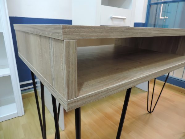 D_941976-MLU78480638918_082024-F.jpg Escritorio Industrial Oficina Hogar Habitacion Juvenil Melamina Rustico 110 Cm Con Cajones Patas Metal Negro Atakama Moderno Resistente Lie110 Dielfe