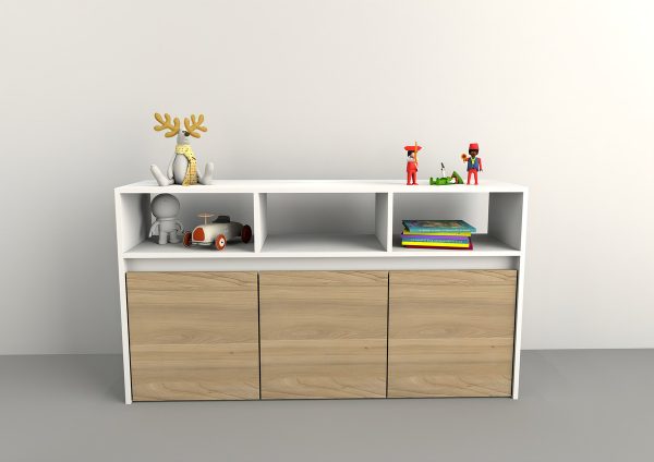 D_957586-MLA91482277260_092025-F.jpg Mueble Juguetero Guardado Organizador Juguetes Baul C Ruedas Color Olmo/everest