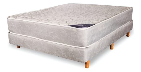 D_978583-MLA93082541270_092025-F.jpg Sommier Colchón Sleepy Espuma Gris 2 Plazas 140x190 24kg/m³ Matelasse Gris Claro