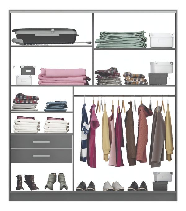 D_978657-MLU78805339067_082024-F.jpg Placard Orlandi Premium 1.81 Color Venecia/wengue De Mdp Con 2 Puertas Corredizas