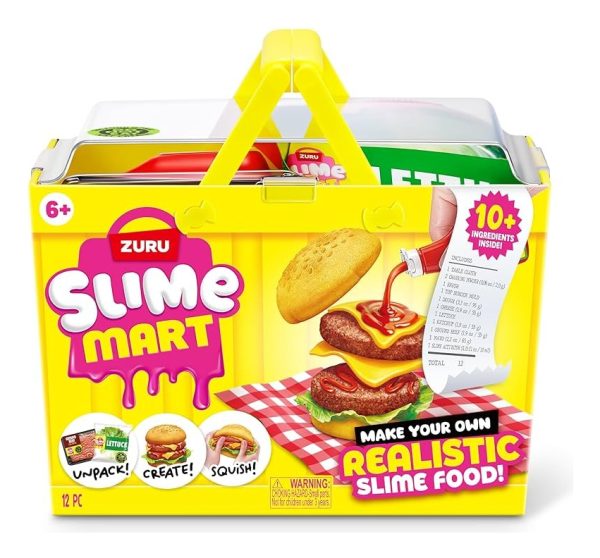 Zuru Slime Mart Kit De Hamburguesa 10+ Ingredientes