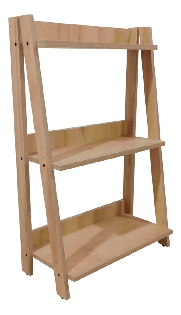 D_995869-MLA81127242258_122024-F.jpg Torre Organizadora Con 3 Estantes Biblioteca 60 X 90 Cm Color Roble Miel