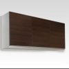 D_601528-MLA49203150467_022022-F.jpg Alacena 3 Puerta 140 X 60. Color Wenge. Perfil J De Aluminio