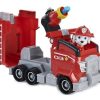 Paw Patrol Deluxe Vehiculo Mediano Con Figura Marshall