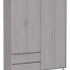 Ropero Milenial Geo 4 Puertas, 2 Cajones 156 X 192 X 45