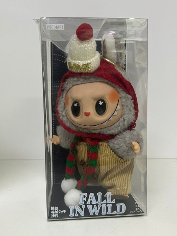 Peluche Llavero Labubu Navideño Fall In Wild