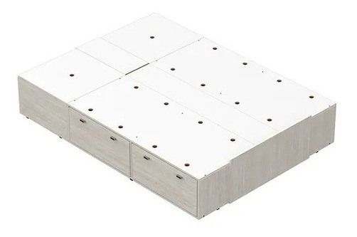 Base Box Plataforma 1.40 O 1.60 X 1.90- 4 Caj. 2 Baul- 56637