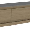 Rack Mesa Para Tv Minimal - 3 Puertas- 128 X 53 X 36