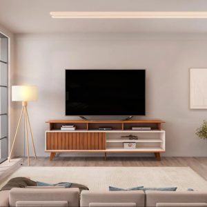 D_685023-MLA109805546371_032026-F.jpg Rack Para Tv Flow, 1 Puerta Corrediza- 170 X 60- Dj Moveis