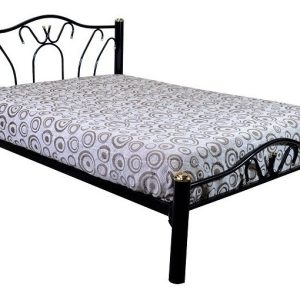 Cama 2 Plazas 1.40 Mts. Caño Reforzado. Mod. Grecia