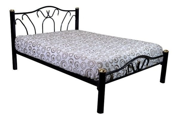 D_718596-MLA31581522469_072019-F.jpg Cama 2 Plazas 1.40 Mts. Caño Reforzado. Mod. Grecia