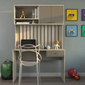 Escritorio Varillado Con Alzada 115 X 177- Cod 3104 Tables