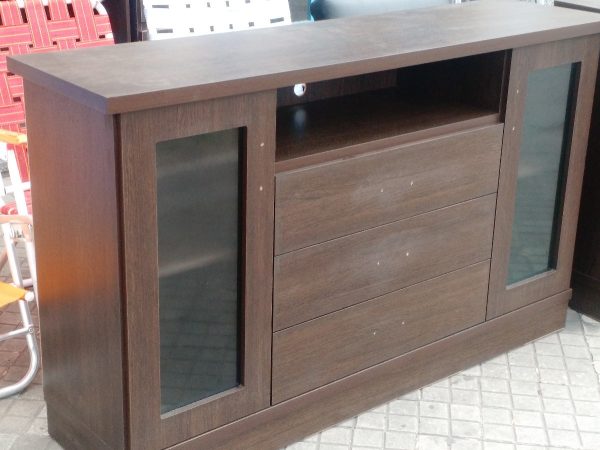 D_729774-MLA27560230510_062018-F.jpg Bahiut Vajillero. Para Tv Led 2 Puertas 3 Cajones. 150 X 90