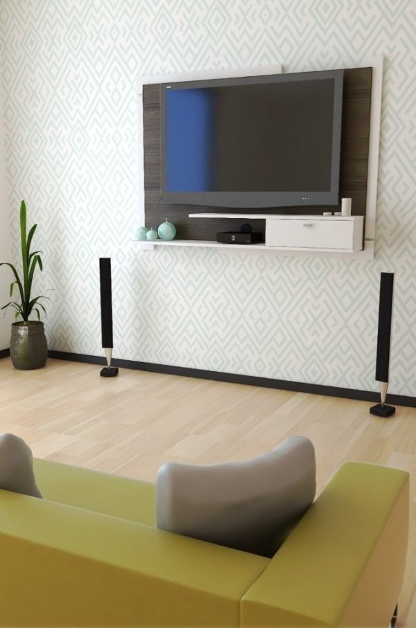 D_733283-MLA46038100889_052021-F.jpg Panel Estante Organizador Flotante Para Led 55 - 140 X 97