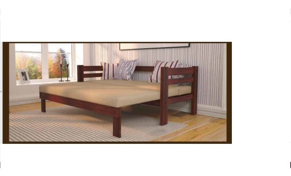 Divan Cama Extensible Pino Lustrado Cod. 215- Pacifico