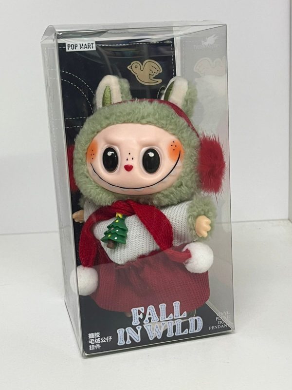 Peluche Llavero Labubu Navideño Fall In Wild