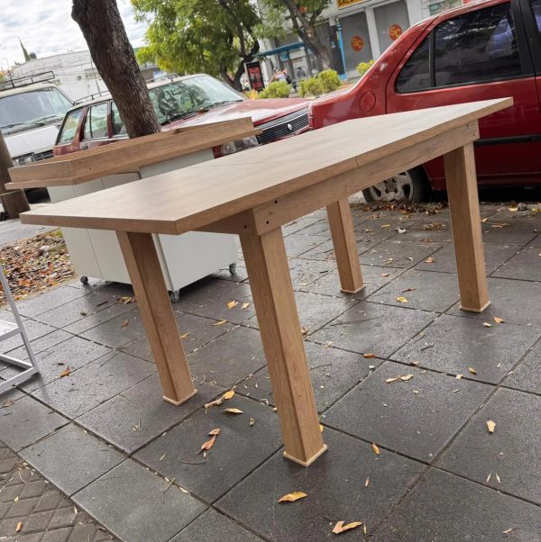 Mesa Cocina Comedor Extensible 120 X 160 X 80. Melamina