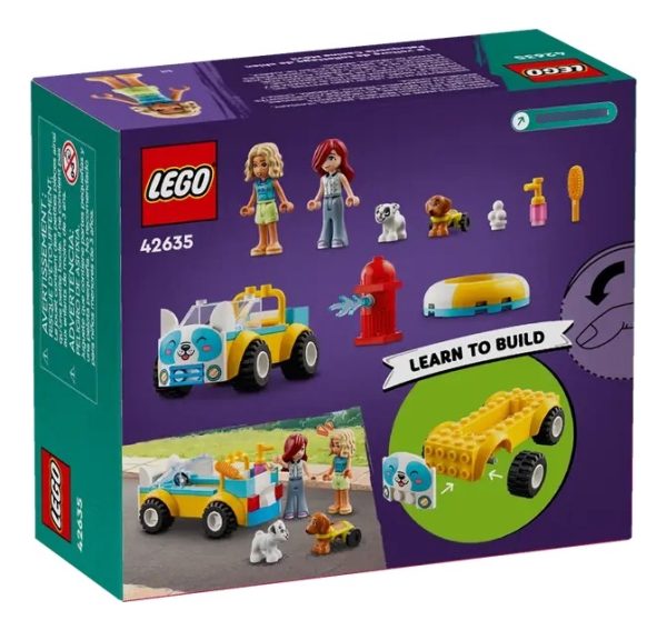 D_805267-MLA83180519891_032025-F.jpg Baño Y Aseo Móvil Para Perros Lego Friends 42635, 60 Piezas