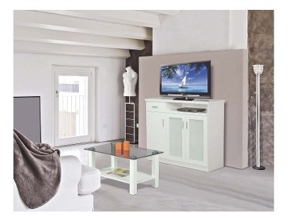 Bahiut Vajillero Organizador Recife Mini 1,20 . Mdf Laqueado