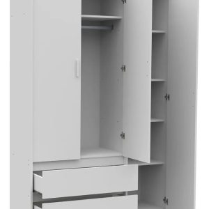 D_832422-MLA109216379281_032026-F.jpg Placard Mosconi Milenial Geo 3 Puertas Con Patas Moderno Blanco