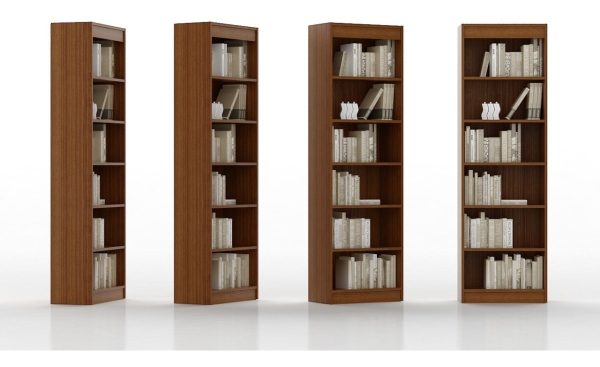 Biblioteca Organizador Alta 6 Estantes 190 X 55 X 30 Bl 7000