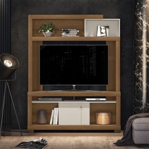 D_864990-MLA99431525178_112025-F.jpg Soporte Para Tv Laguna Linea Brasil De Hasta 60 Pulgadas, Color Freijó/blanco Roto Freijó/off White