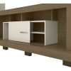 Estante Para Tv Ipanema Linea Brasil De Hasta 55 Pulgadas, Color Avela/blanco Roto Avela/off White