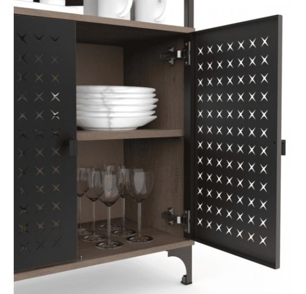 Vajillero Organizador 2 Puertas- Soho-vas 070- 87 X 69