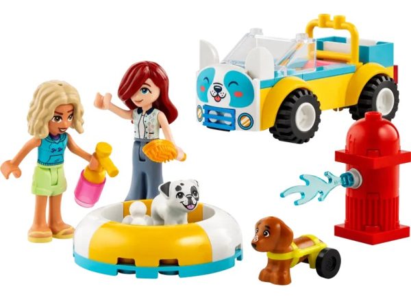 D_902831-MLA82891478506_032025-F.jpg Baño Y Aseo Móvil Para Perros Lego Friends 42635, 60 Piezas