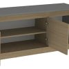 Rack Mesa Para Tv Minimal - 3 Puertas- 128 X 53 X 36