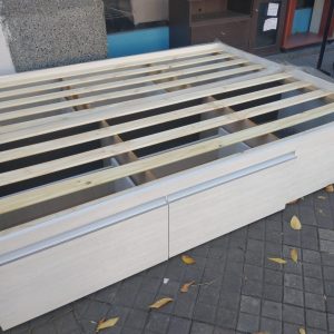 Base Box Para Sommier Con 4 Cajones Correderas Metalicias
